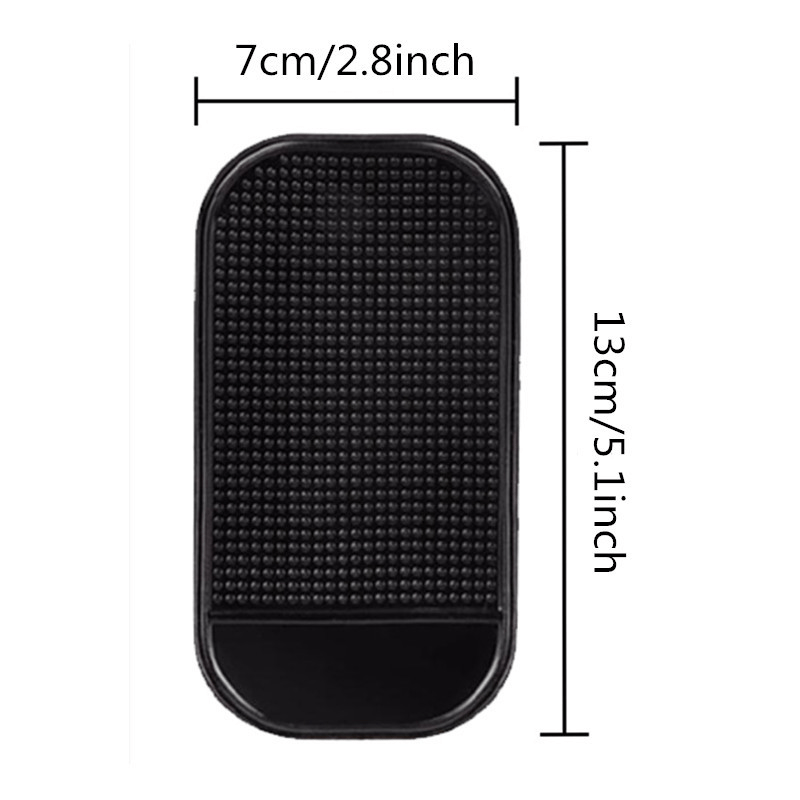 5Pcs Anti-Slip Car Dashboard Mats for Phone Keys Sunglasses Non-Slip