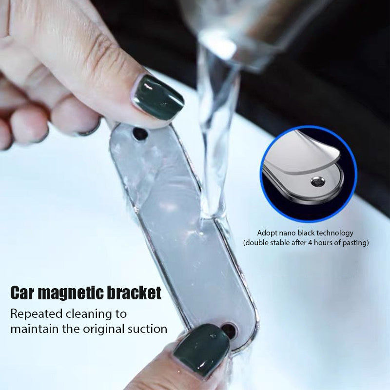 Universal Magnetic Car Phone Holder Dashboard Mini Strip Stand for GPS and Phone