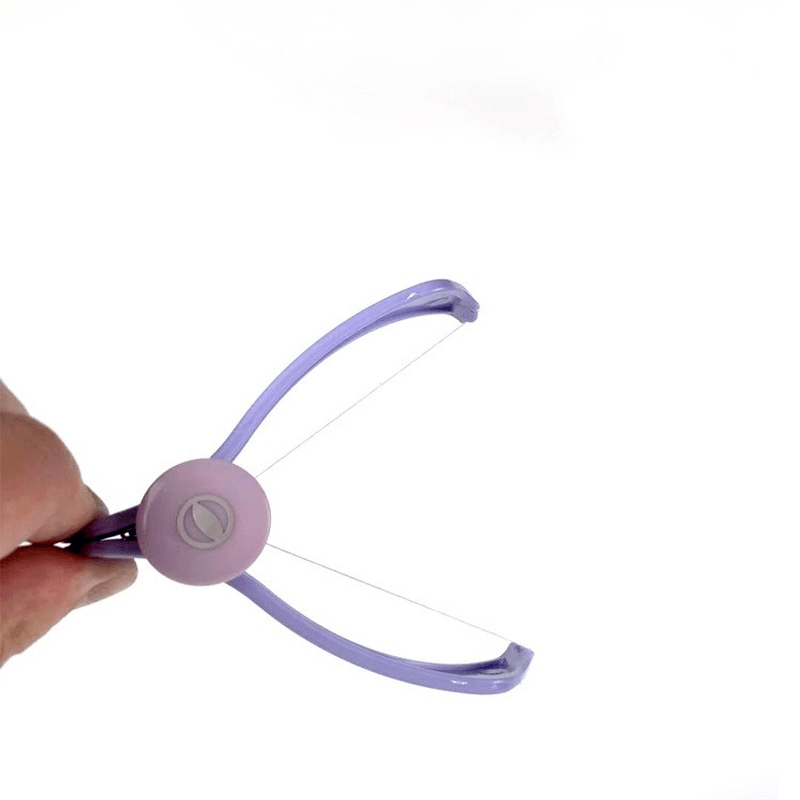 Removedor de vello facial para mujeres, depiladora de primavera, herramienta de threading, resistente al agua, hipoalergénica