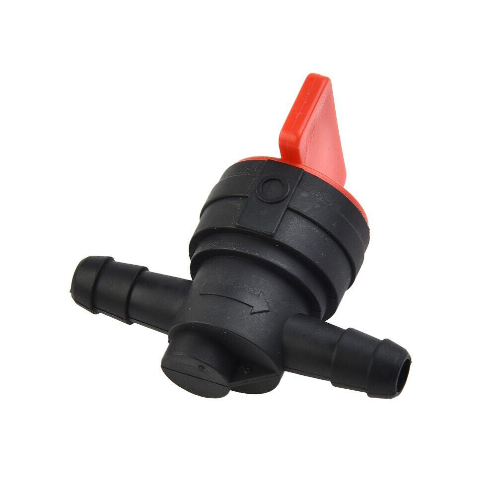Universal 8mm Plastic Inline Fuel Switch Valve for 1/4 Inch Pipe