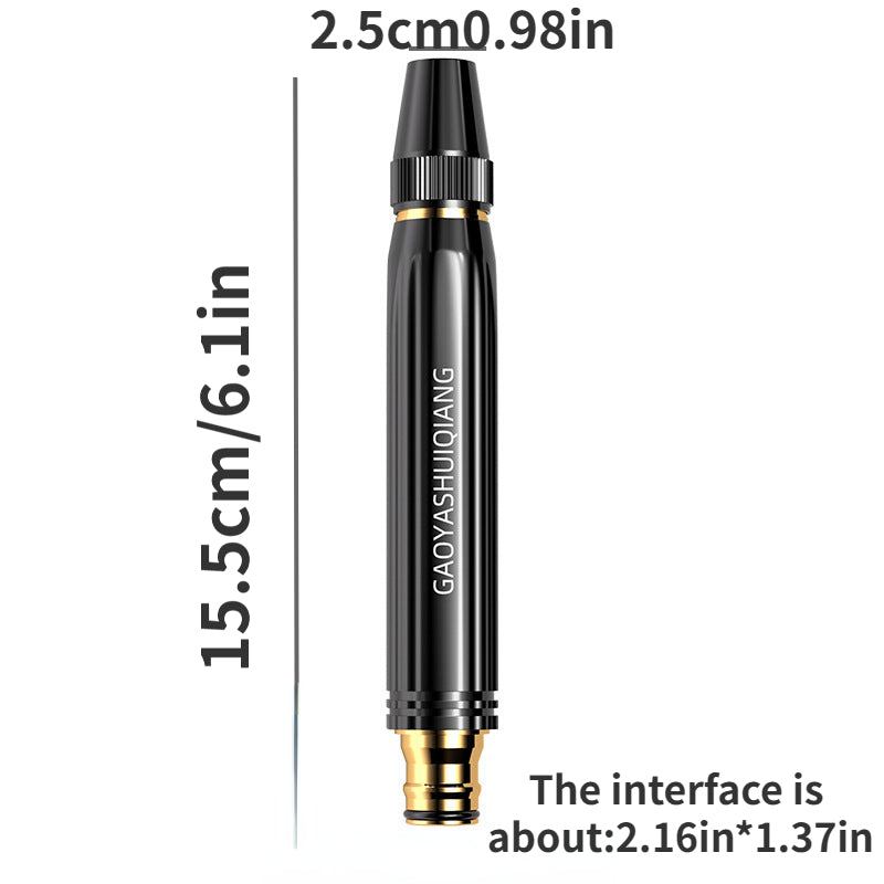 Black Car Wash Spray Head Multifunctional Water Pipe Hose Cleaning Tool