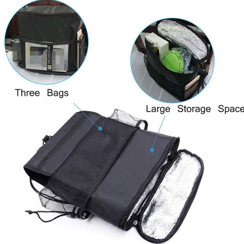 Universal Car Seat Organizer Bag Multi-Pocket Storage Travel Hanger Car Interior