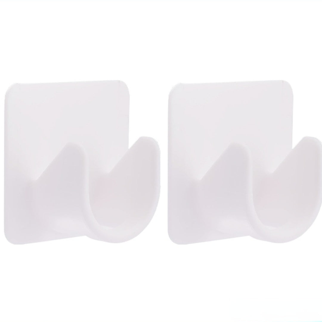 Самоклеящиеся кронштейны для карнизов, легко устанавливаются без сверления. Регулируемые крючки для аккуратных и организованных пространств. Идеально подходят для ванных комнат и кухонь в домах и отелях.