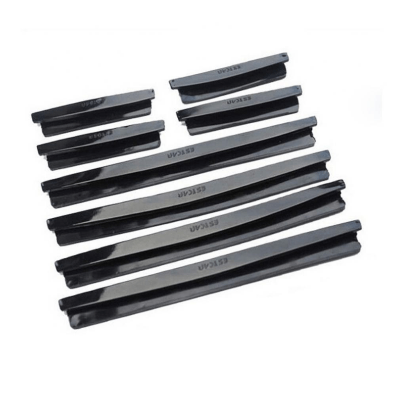 8pcs Car Door Edge Guards Scratch Collision Protection ABS Rubber