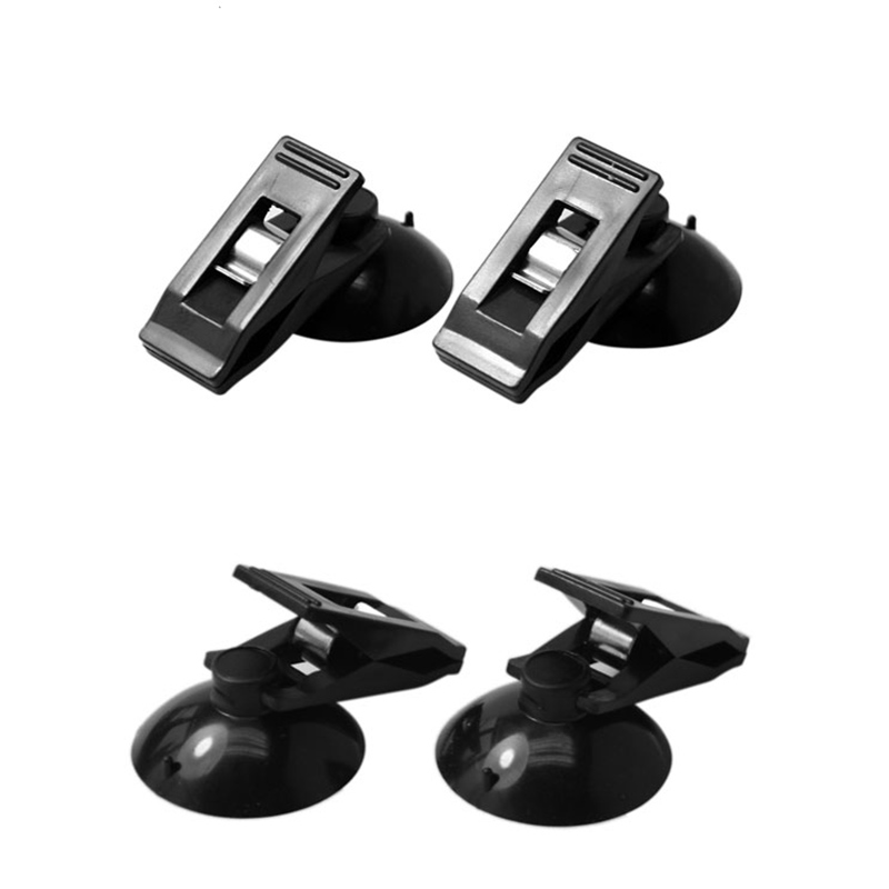 Car Interior Window Clip Mount Suction Cap Holder for Sunshade Curtain Towel