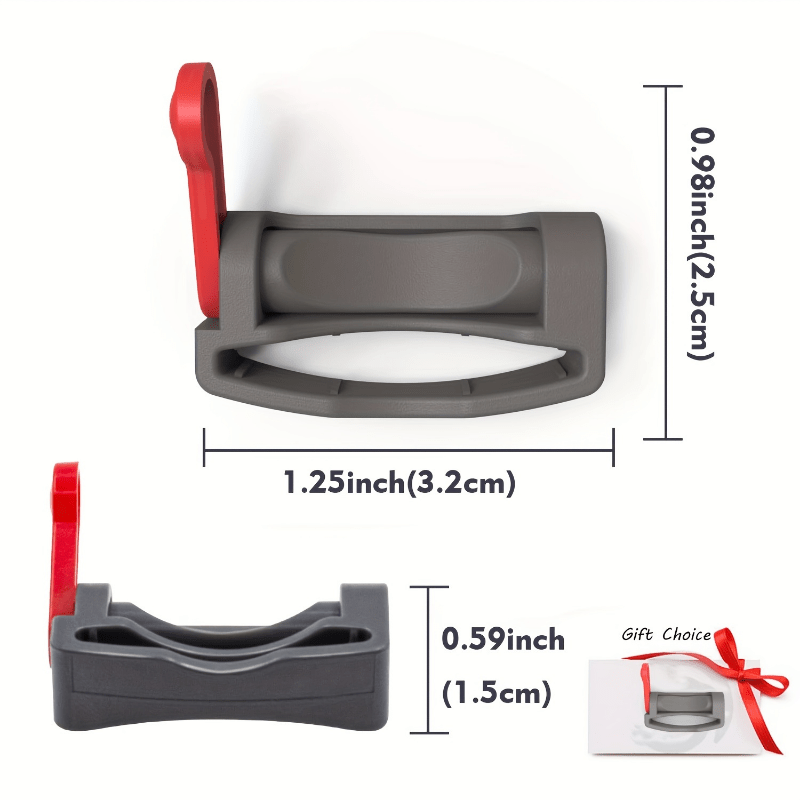 Hands-Free Trigger Lock for Dyson V7 V8 V10 V11 Vacuum Cleaner Red Gray Clamp with Power Button Control