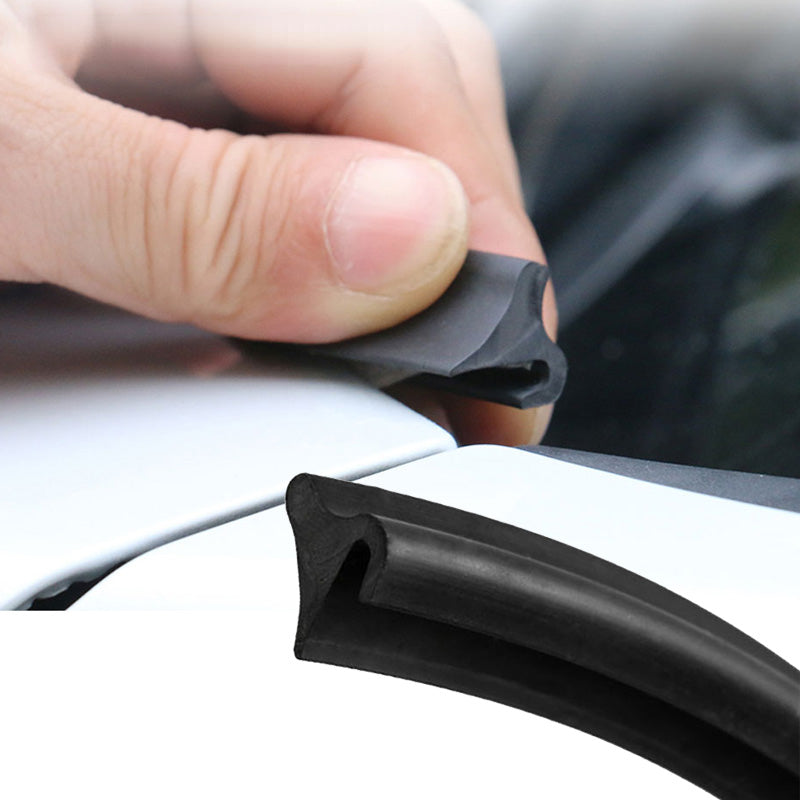 Universal 180cm Rubber Windshield Seal Strip Waterproof Door Hood Gap Guard