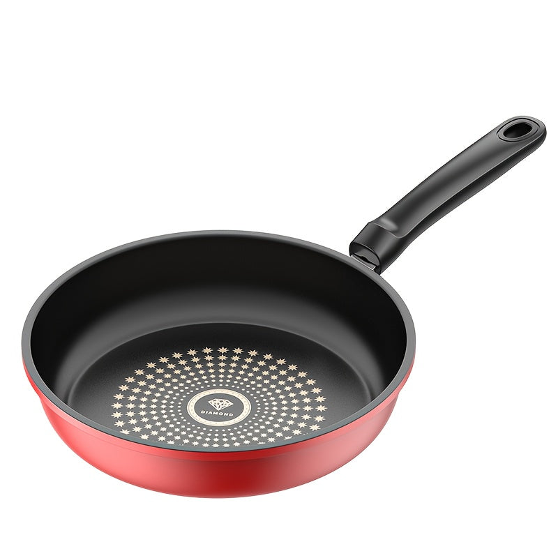 9.45-Inch Non-Stick Cast Iron Frying Pan for Gas and Electric Stoves