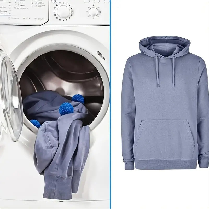 2/6pcs Reusable Laundry Balls For Washing Machine Dryer Fabric Softener