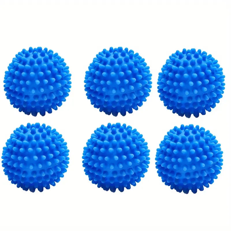 2/6pcs Reusable Laundry Balls For Washing Machine Dryer Fabric Softener