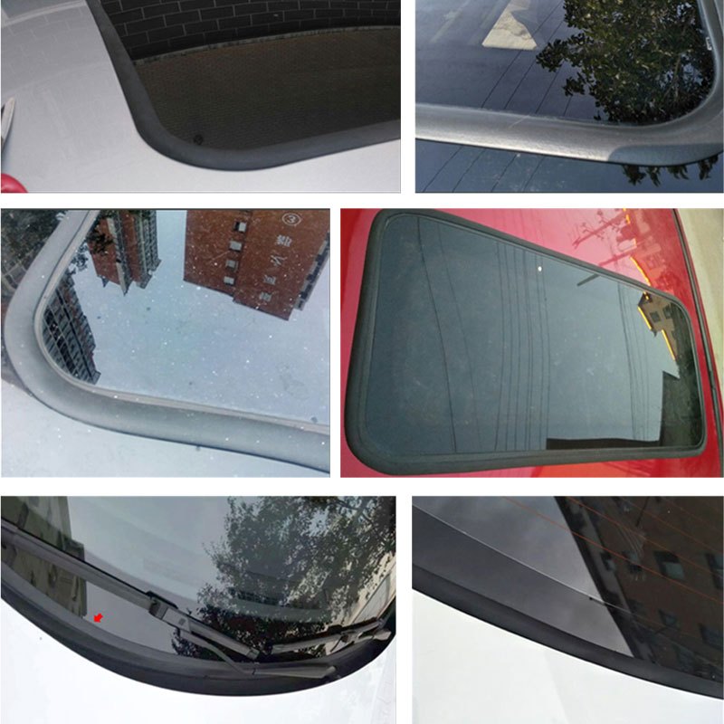 Car Rubber Weatherstrip Seal Strip for Windows Noise Insulation