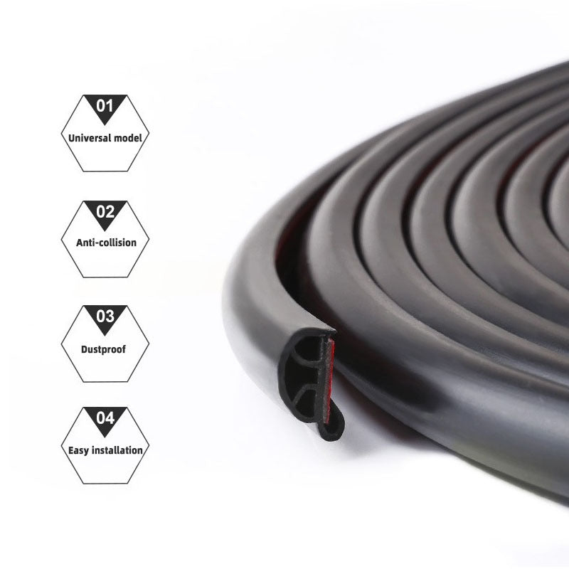 Universal rezina avtomobil himoya chiziqlari zarar va shovqin kamaytirish uchun