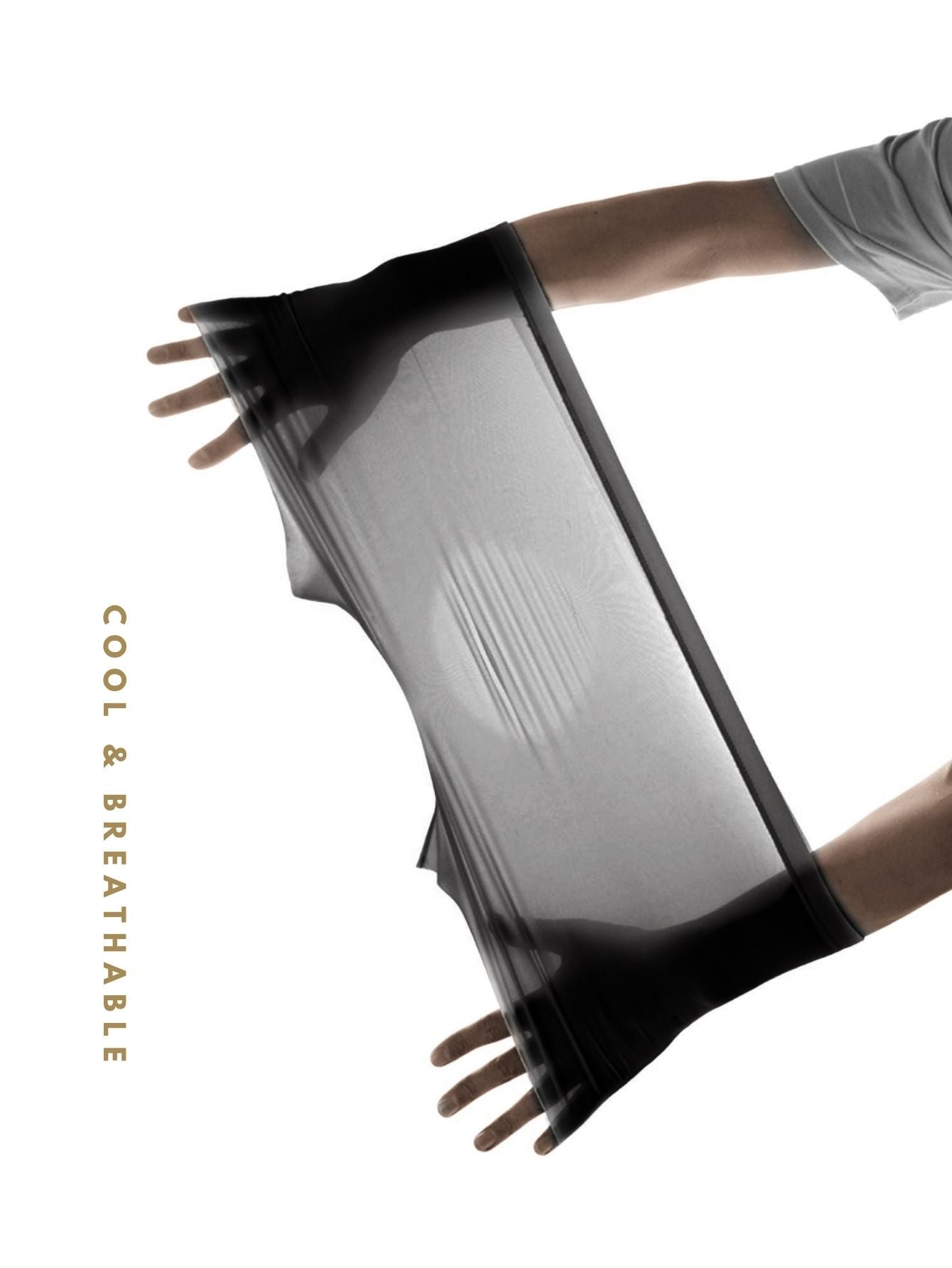 Boxers para hombre de color sólido semi-translúcido, transpirables, finos, cómodos, con estiramiento medio