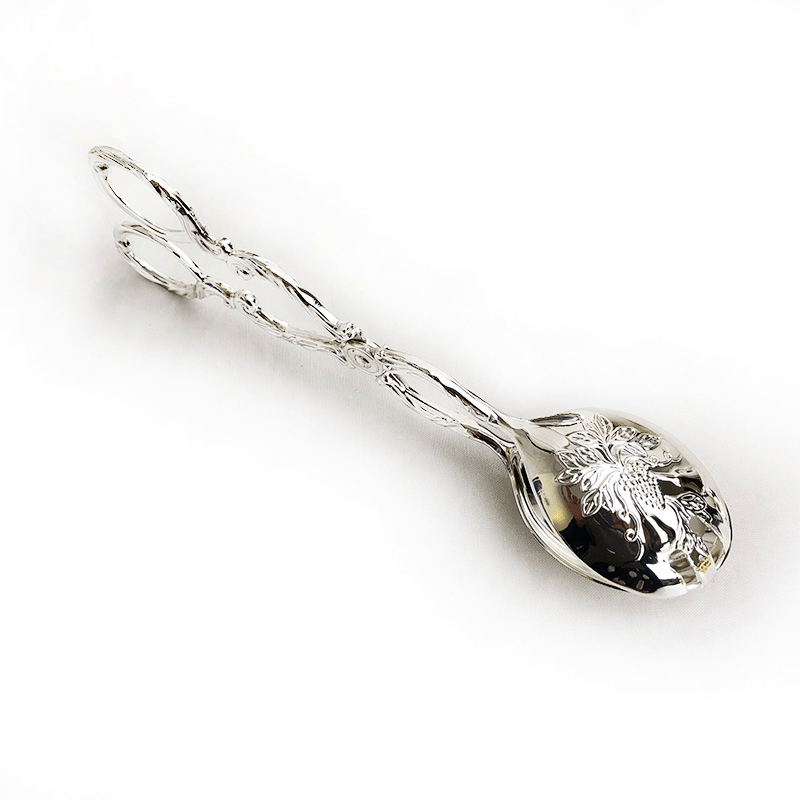 Gold-Plated Serving Tongs for Snacks Salads Bread and Pastries