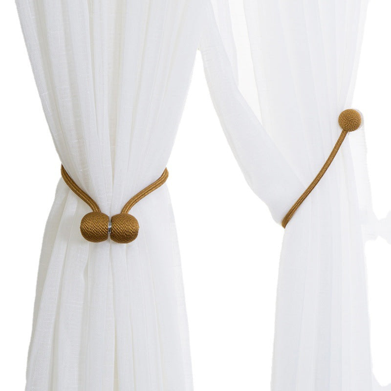 Magnetic Curtain Tiebacks 1 Pack for Home Decoration and Window Styling