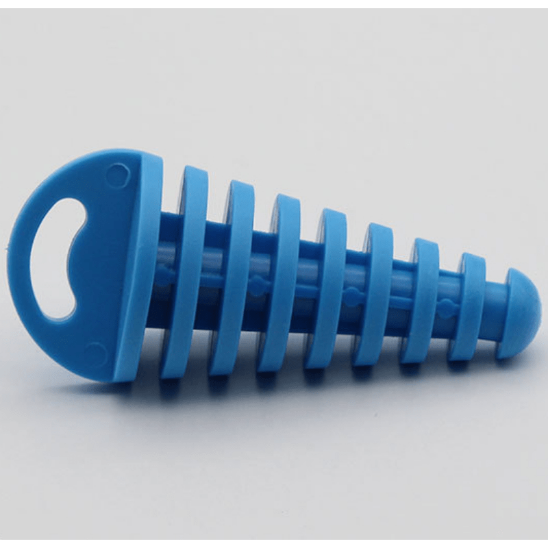 Motorcycle PVC Exhaust Plug Waterproof Dust Cover for Dirt Bikes Red