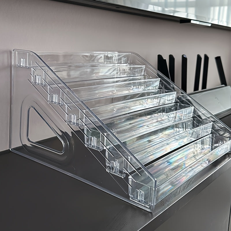 Acrylic Display Rack for Toy Cars and Jewelry Stackable Multi-Layer Organizer