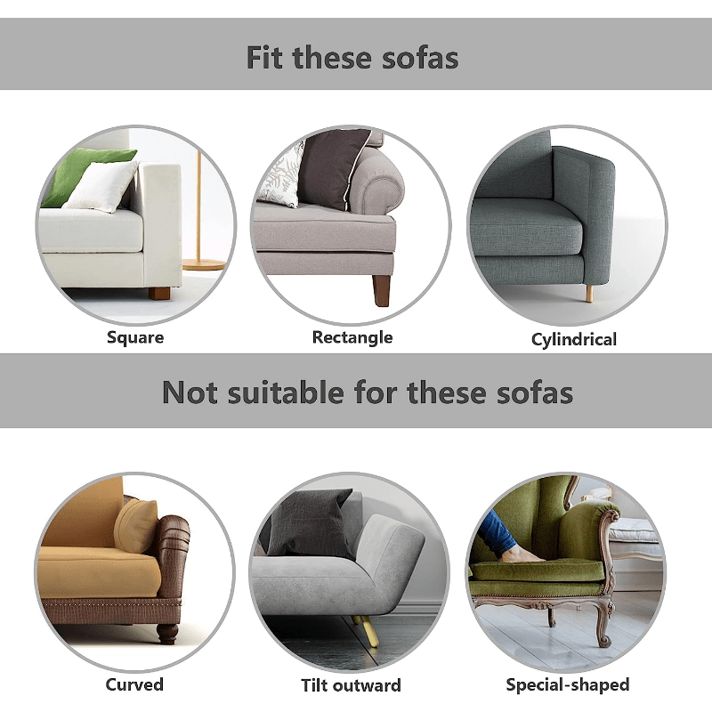 Регулируемый блокиратор игрушек под диваном с секционными соединителями и бамперной защитой