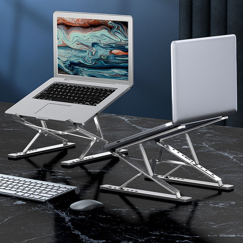 Adjustable Foldable Aluminum Laptop Stand for MacBook PC Tablet Notebook