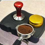 Coffee Tamper Mat Non-Slip Silicone Base Barista Tool