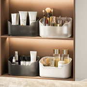Bathroom Storage Organizer for Skincare and Makeup, Plastic, Compact