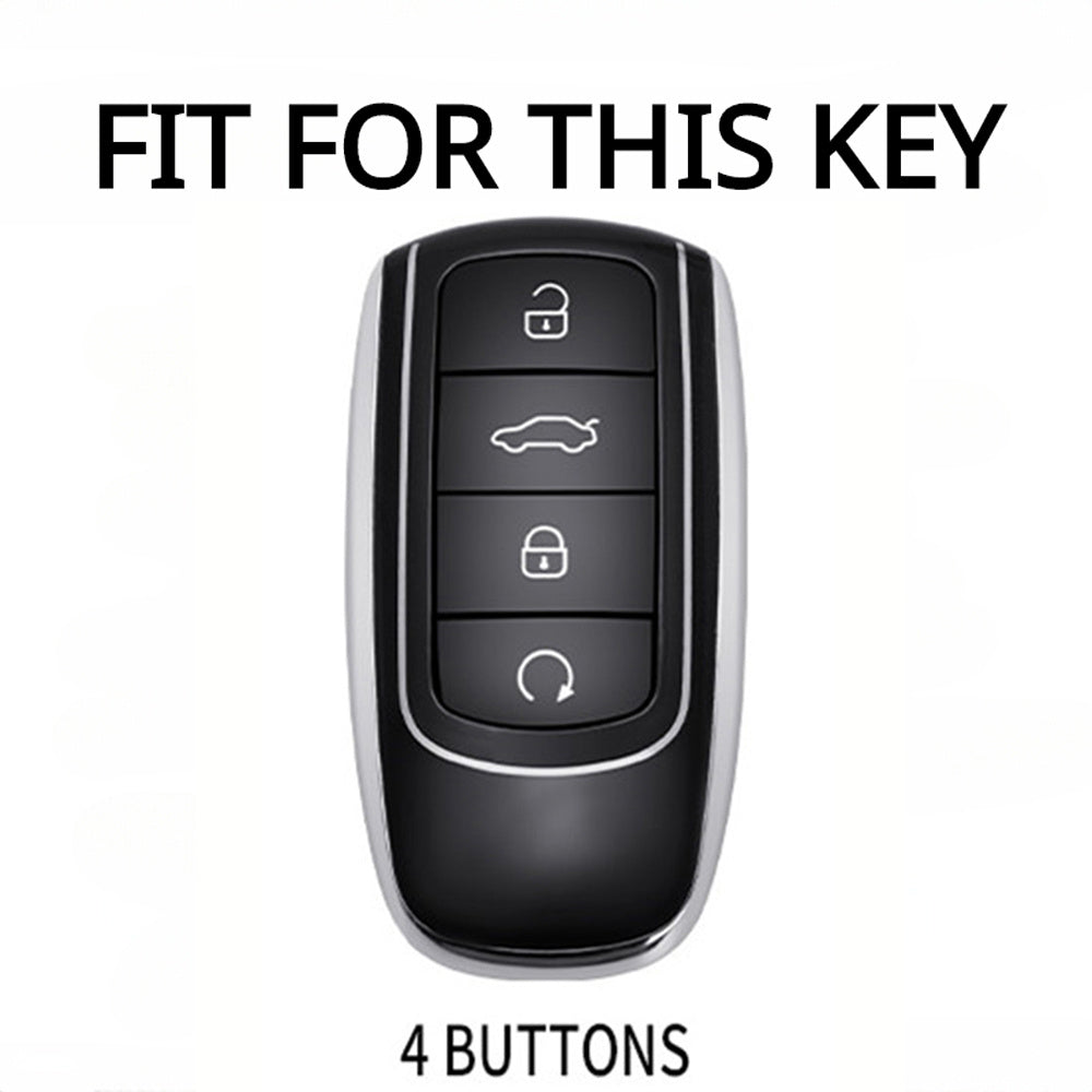 Car Remote Key Cover Soft TPU Fob Protector for SUV Keyless Entry