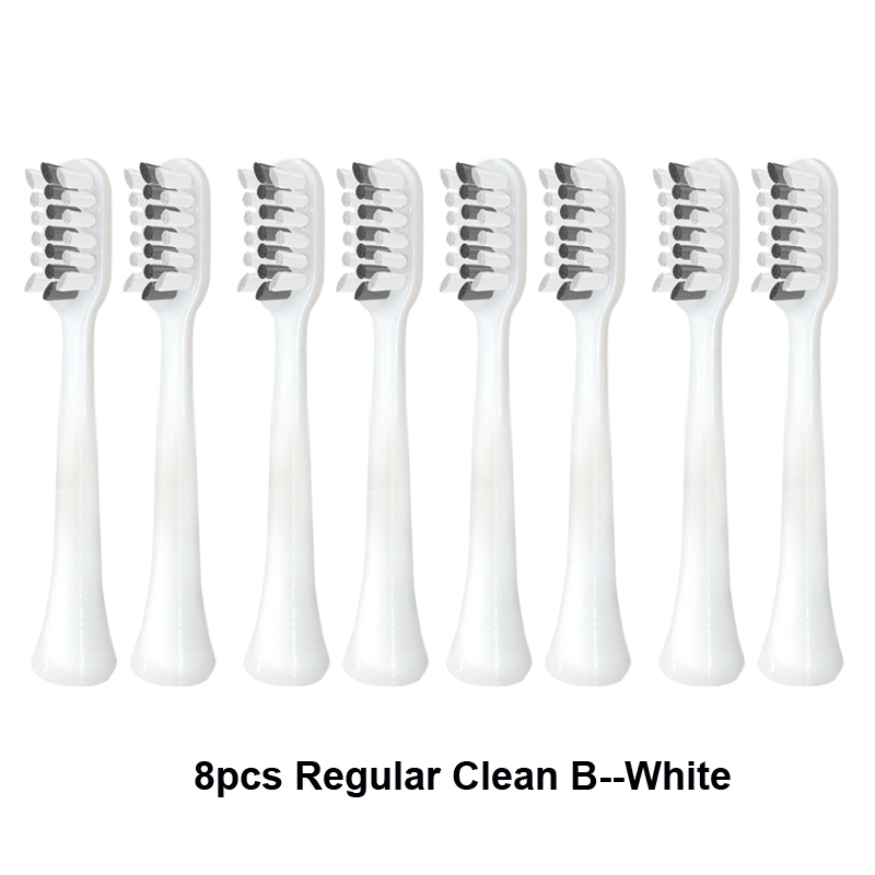 Juego de cabezales de cepillo de dientes eléctrico de repuesto de 6 u 8 unidades para cepillos de dientes sónicos