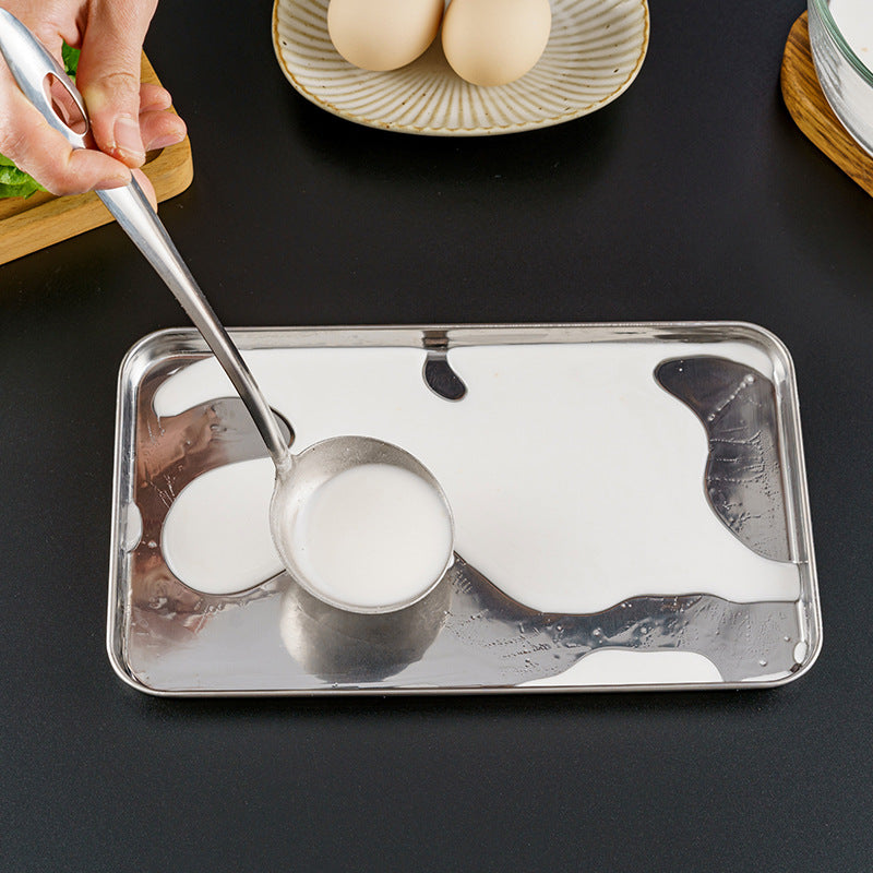 Stainless Steel Serving Tray for Food Storage Baking and Grilling