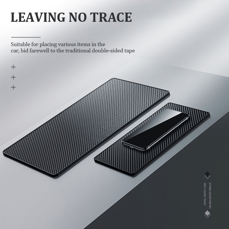 Avtomobil paneli uchun anti-slid mat, PVC tutqich, telefonlar, kalitlar va ko'zoynaklar uchun