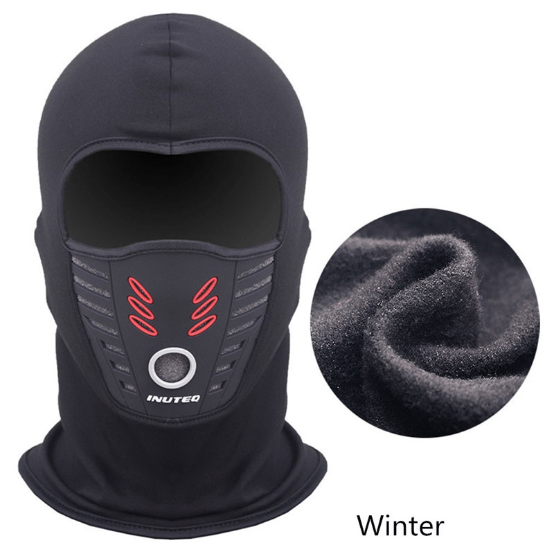 Unisex Waterproof Winter Balaclava Face Mask Ski Mask Black for Men Women