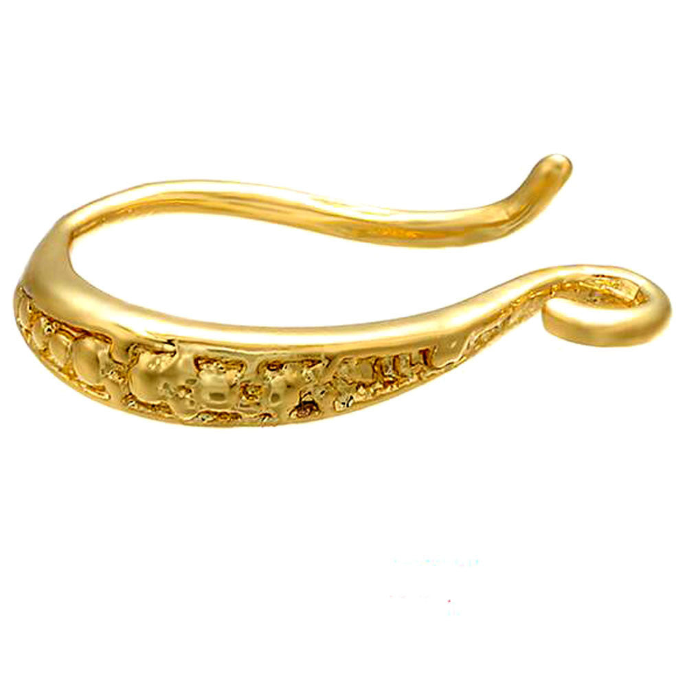 Bulk Pack of 20-50 Frosted DIY Ear Hooks Earrings and Pendants in Gold Silver Rose Gold