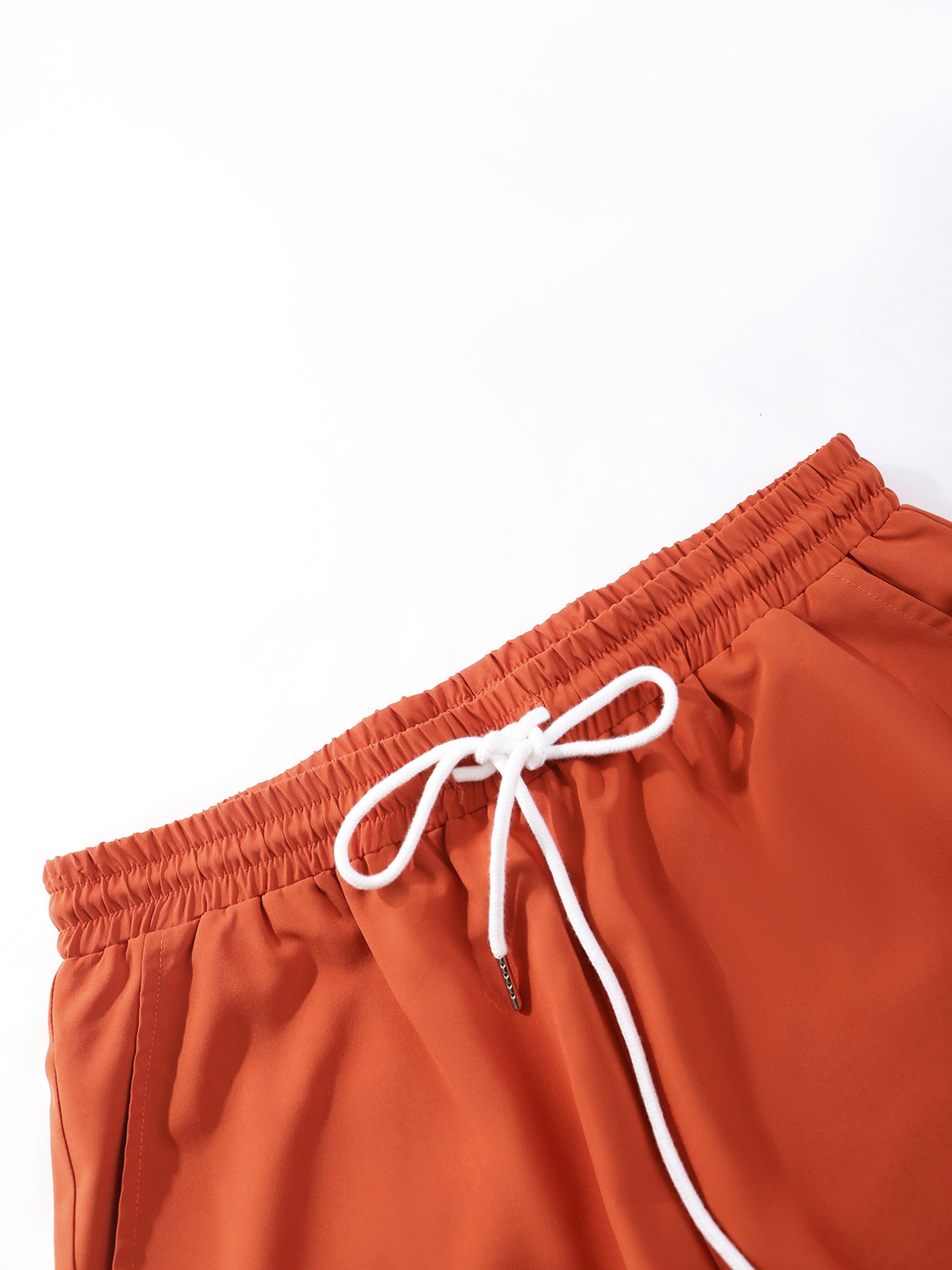 Men's Plus Size Tropical Print Casual Shirt and Shorts Set Polyester Regular Fit Summer Outfit