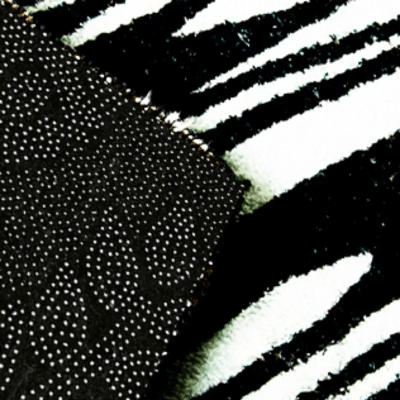 Vintage Leaf Print Cashmere Carpet Non-Slip Waterproof Mat 23.62x35.43 Inches