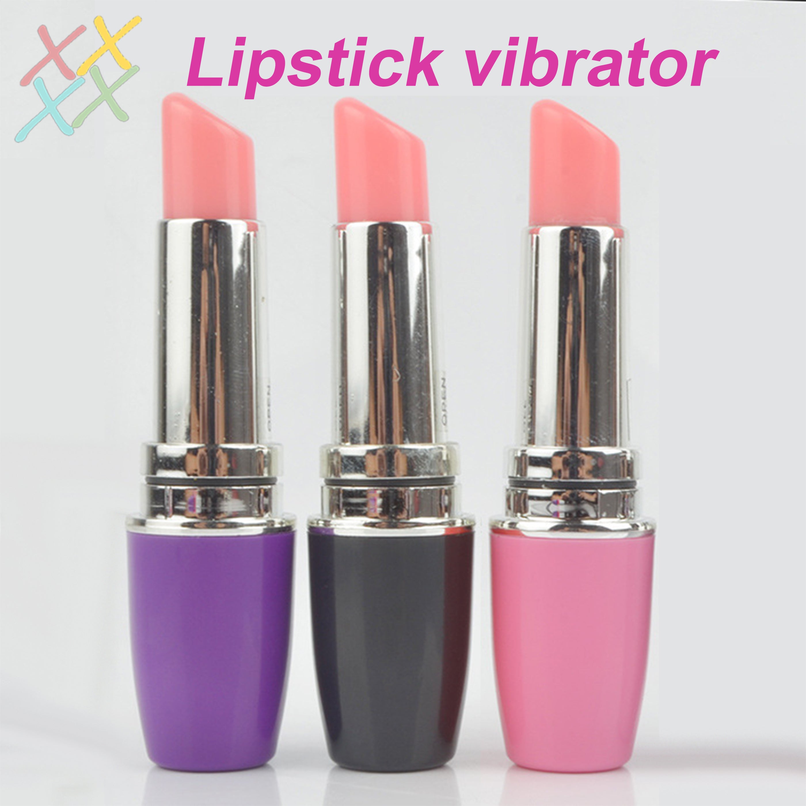 Female Silicone Mini Vibrator Lipstick Silent Masturbation Toy