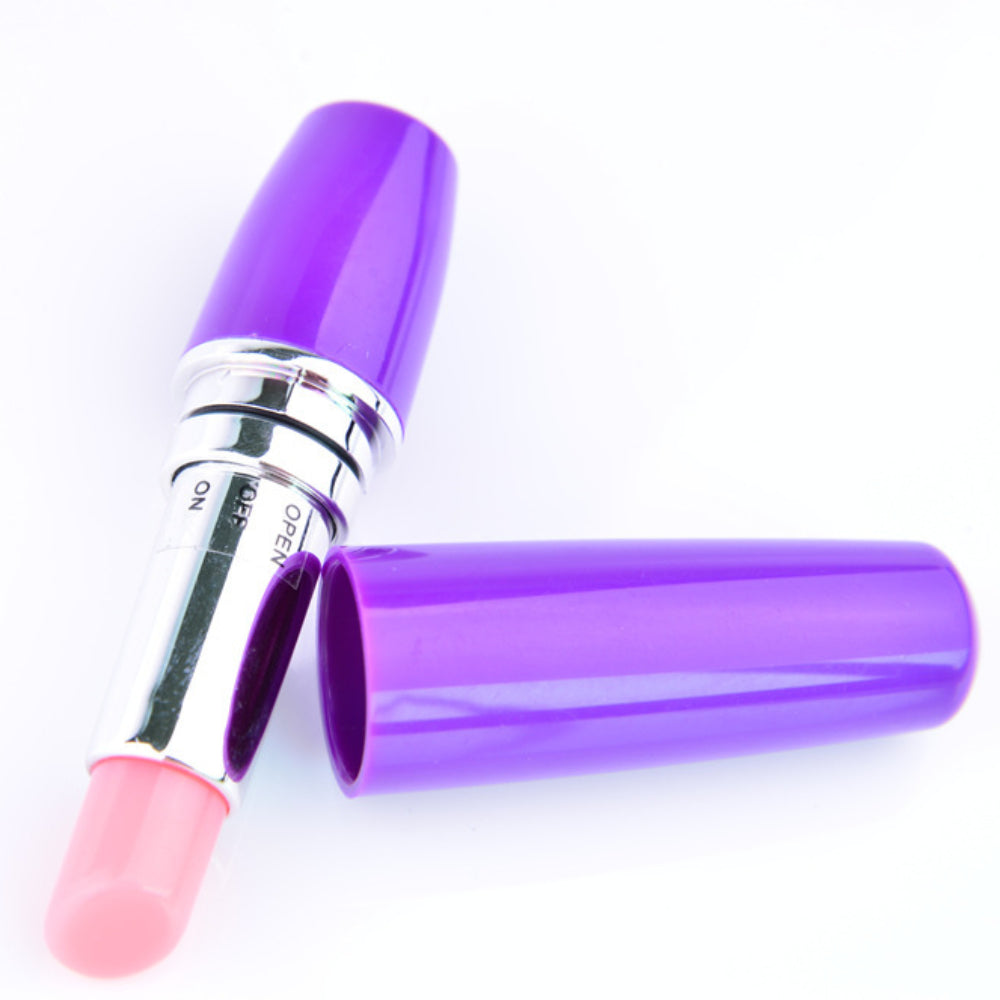 Ayol uchun Silikon Mini Vibrator Lipstick Shovqinli Masturbatsiya O'yinchoqi