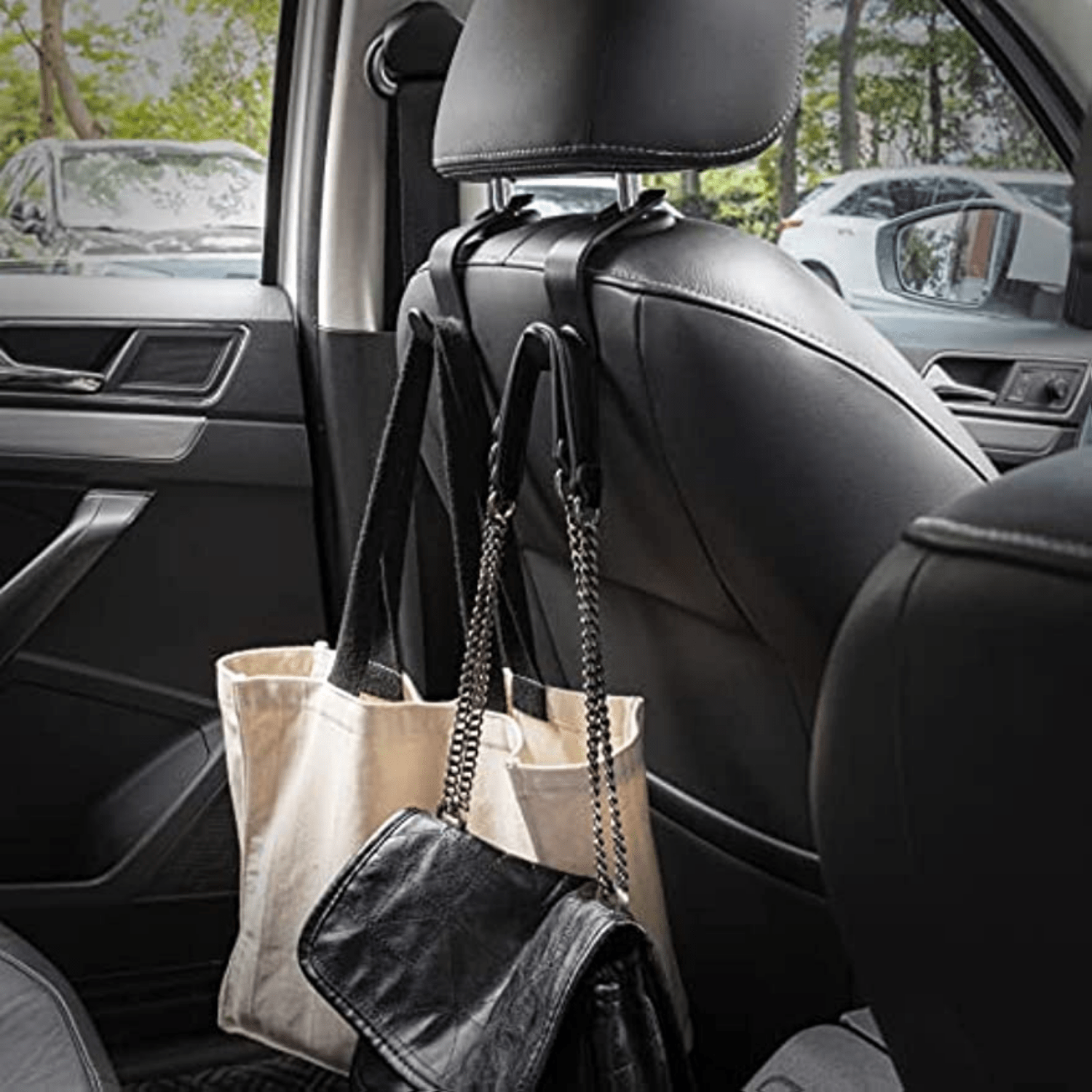 Car Interior Storage Organizer Hooks for Purses Coats Umbrellas