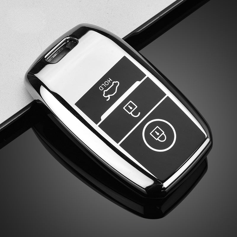 Car Key Cover TPU for Kia Models Keychain Protective Case