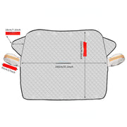 Winter Car Windshield Snow Cover Sunshade for Protection from Snow and Sun