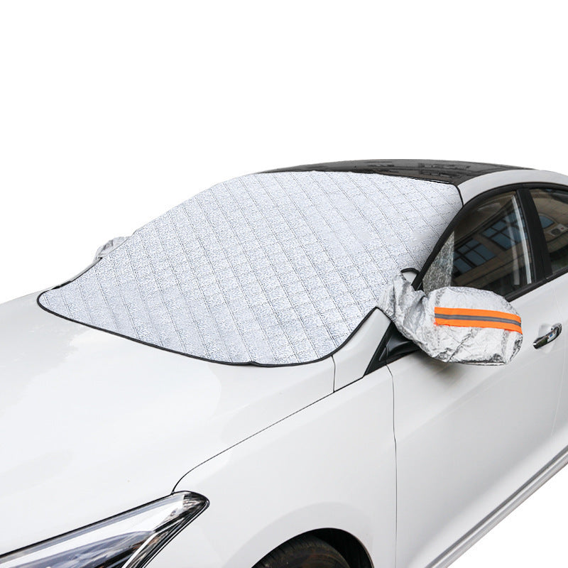 Winter Car Windshield Snow Cover Sunshade for Protection from Snow and Sun