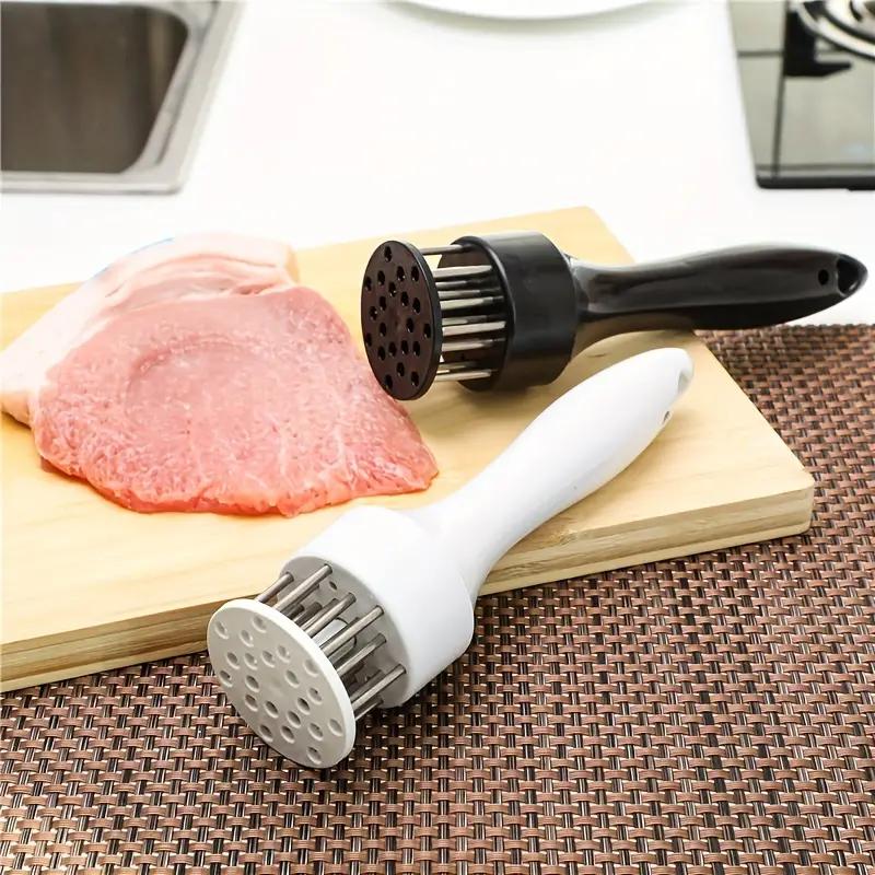 Ablandador de carne de acero inoxidable con 21 cuchillas, utensilio y accesorio de cocina