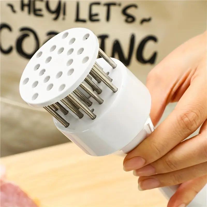 Ablandador de carne de acero inoxidable con 21 cuchillas, utensilio y accesorio de cocina
