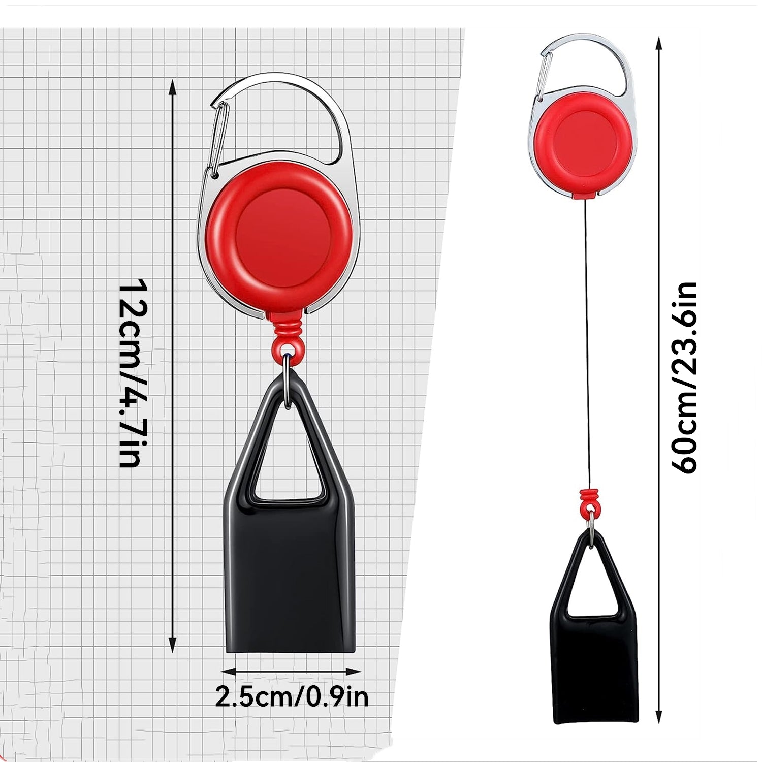 Выдвижной поводок для маленьких собак, с одним карабином, легкий держатель зажигалки