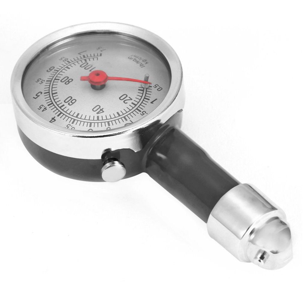 Mini Tire Pressure Gauge for Cars Trucks Motorcycles Bikes Iron Material Compact Digital