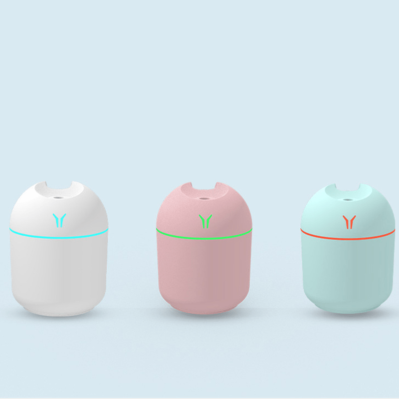 Aromaterapiya namlagich USB havo tozalagich va asosiy yog' diffuzori bilan plastmassa