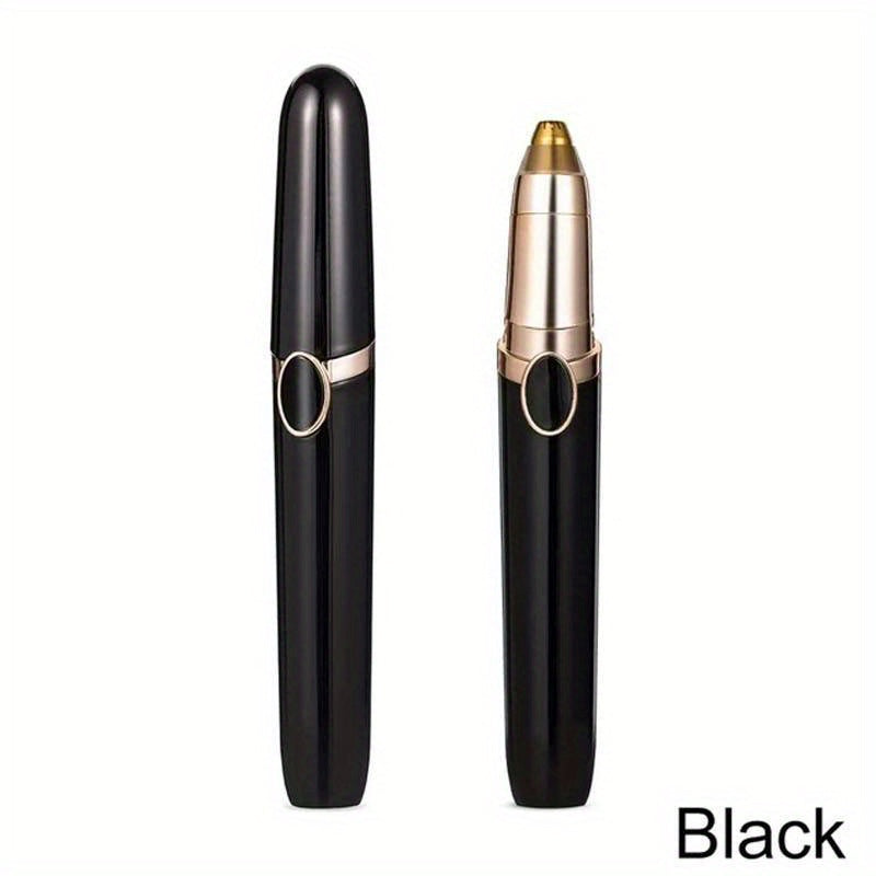 Afeitadora eliminadora de vello facial para mujeres y hombres, recargable por USB, afeitadora mecánica, cortapelos facial rápido