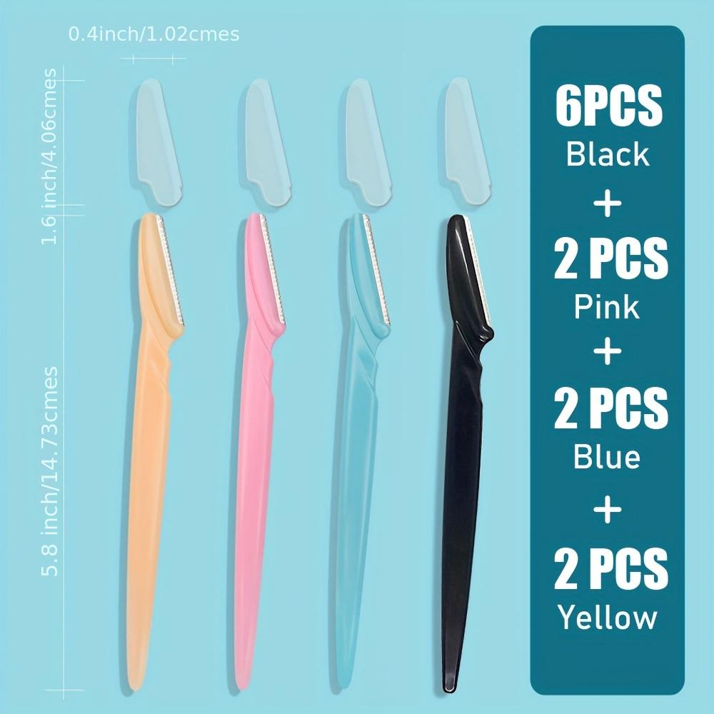 Erkaklar va ayollar uchun 12 ta zanglamaydigan po'latdan yasalgan qosh va yuz uchun raserlar