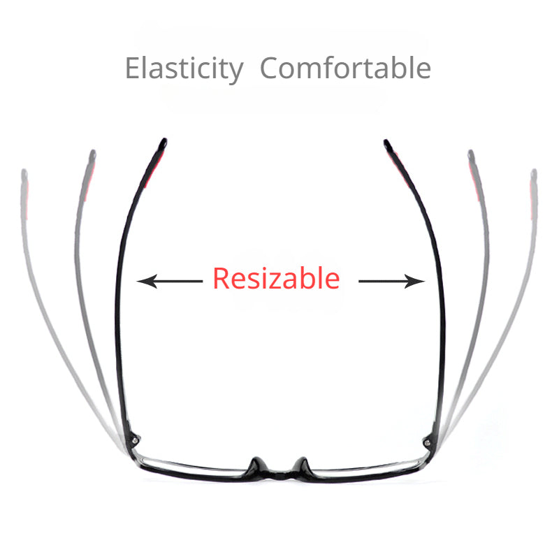 Unisex Vintage Ultra-Light Glasses Anti Blue Light Casual Polycarbonate Frames