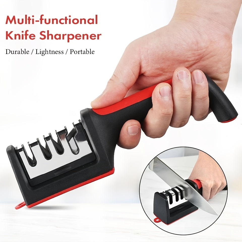 Kitchen Knife Sharpener 4-Stage Professional Honing and Sharpening System