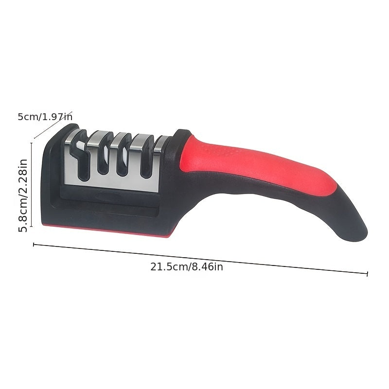 Kitchen Knife Sharpener 4-Stage Professional Honing and Sharpening System