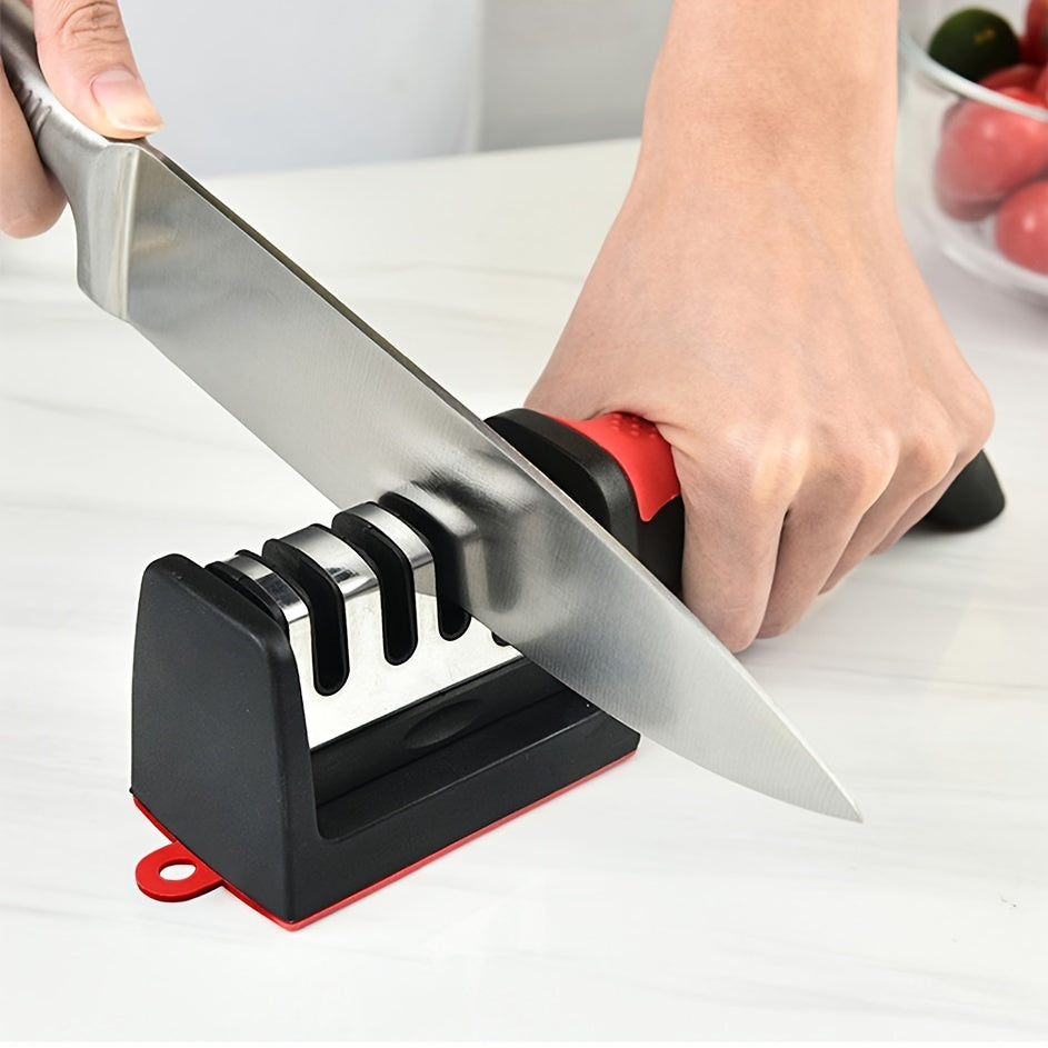 Kitchen Knife Sharpener 4-Stage Professional Honing and Sharpening System